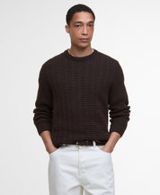 Strickpullover aus Wollmix - BR17-Dark Oa - Braun