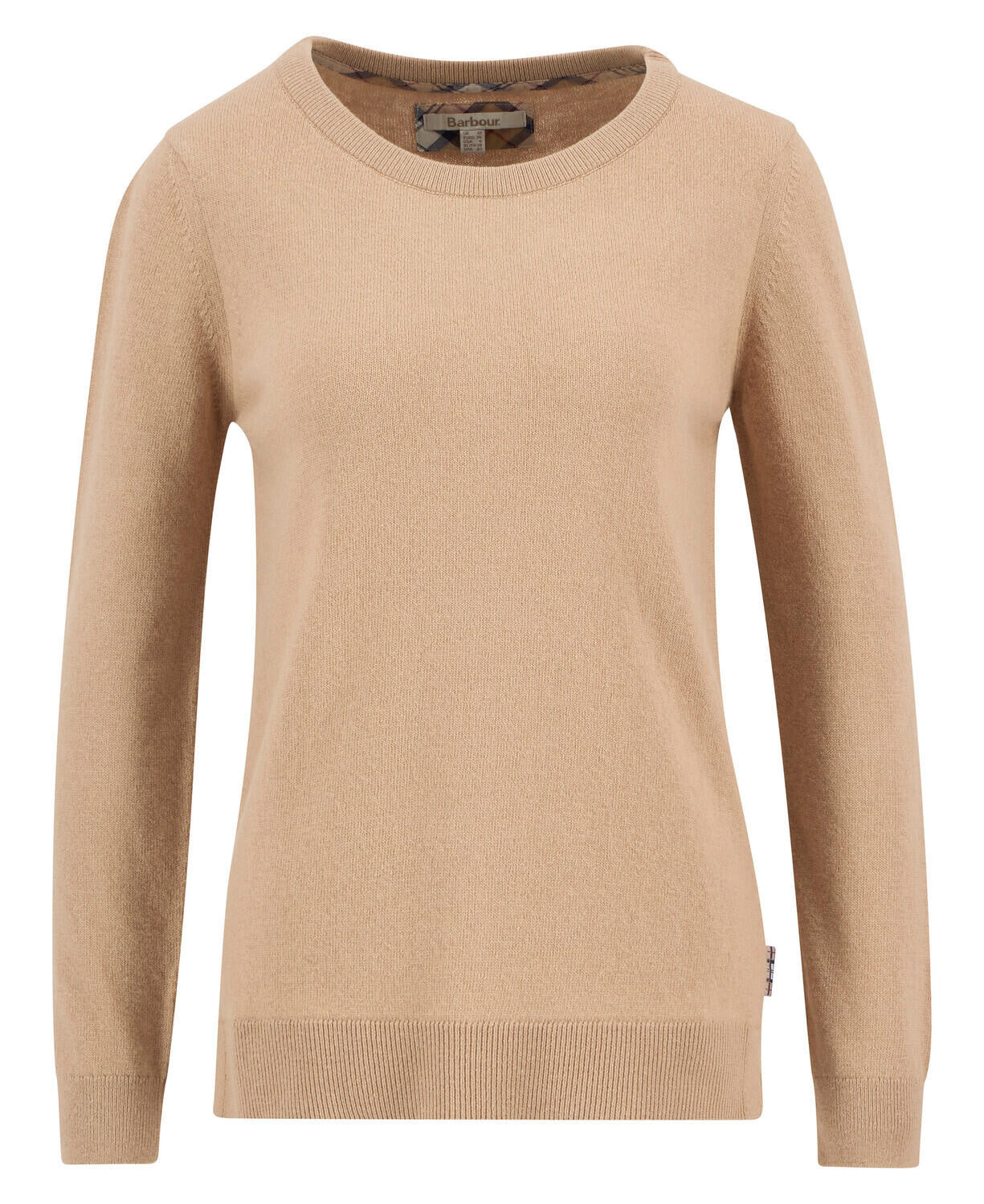 Langarmshirt  PENDLE mit Ellenbogen-Patches - BE12-Pale Camel - Braun