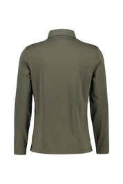 Poloshirt aus Baumwolle - OL54-Mid Olive - Khaki
