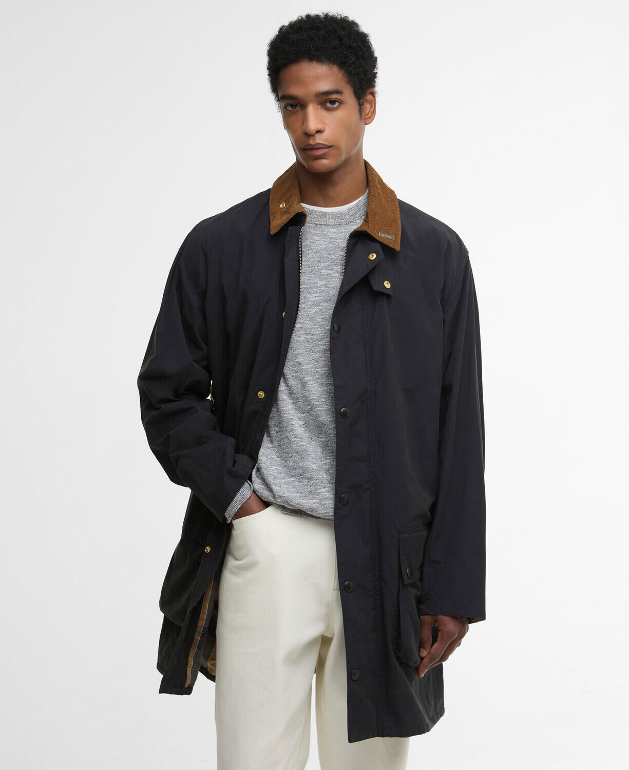 Feldjacke ICONS BORDER - NY91-Dark Na - Blau