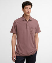 Poloshirt STEVENTON aus Leinenmix - PU57-Pepperc - Braun