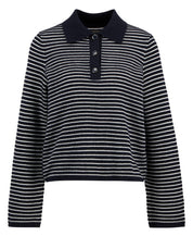 Strickpullover INEZ aus Baumwolle - NY76-Dark Na - Blau