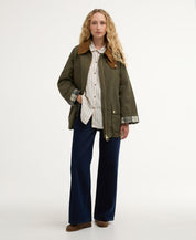 Bedale-Jacke - OL72-Ivy Gre - Grün