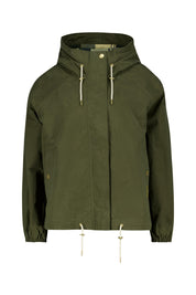 Kapuzenjacke HAWKRIDGE SP aus Baumwollmix - OL72-Ivy Gre - Grün