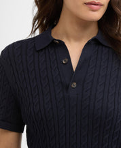 Poloshirt HARTLAND aus Baumwolle - NY73-Navy - Blau