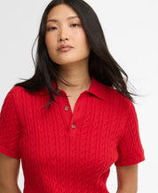 Poloshirt HARTLAND aus Baumwolle - RE16-Poppy Red - Rot