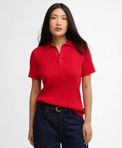 Poloshirt HARTLAND aus Baumwolle - RE16-Poppy Red - Rot
