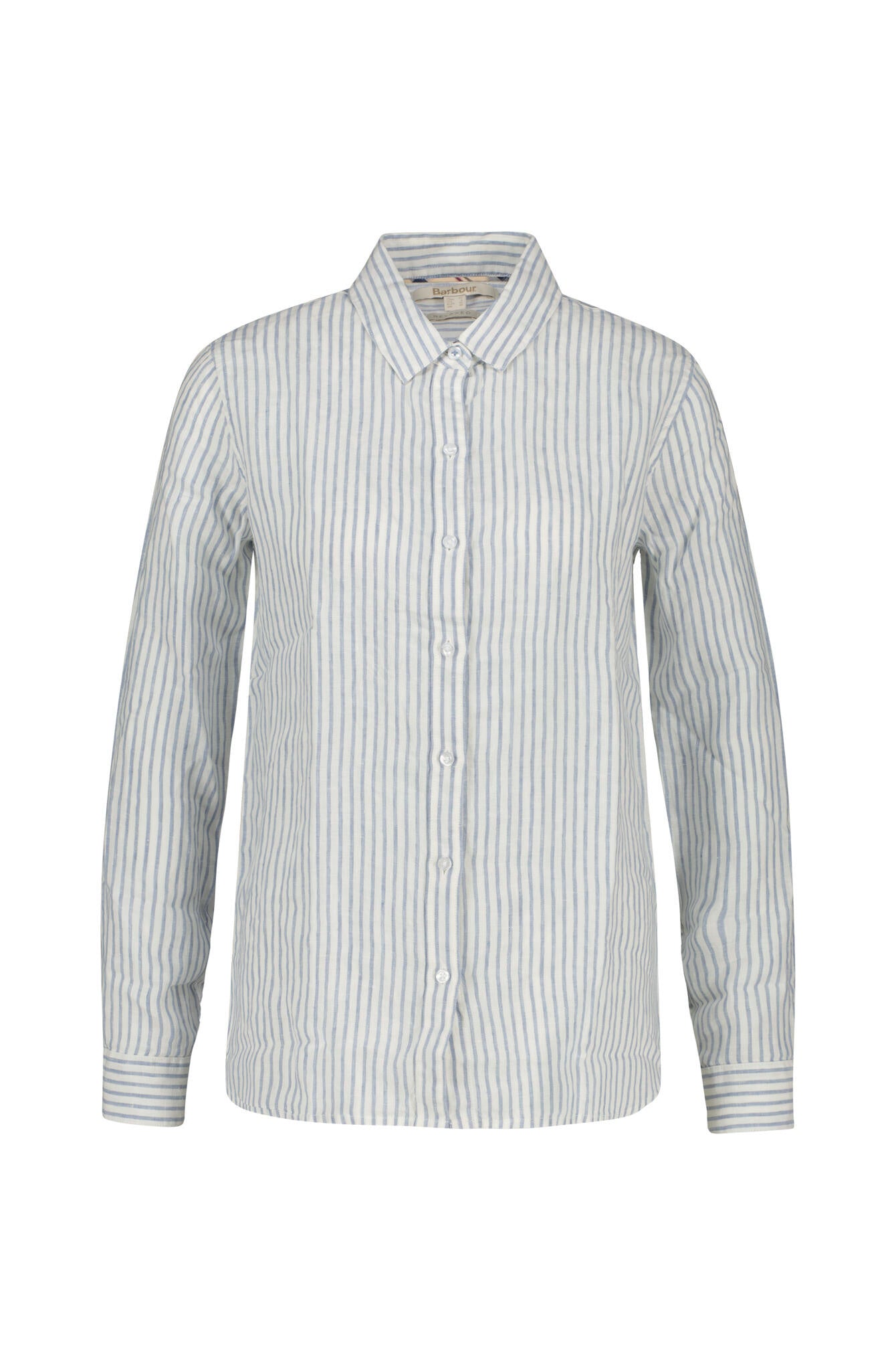 Leinenbluse MARINE SHIR gestreift - BL27-Chambra - Blau