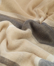 Schal ABIGAIL aus Baumwollmix - NY18-Navy - Blau