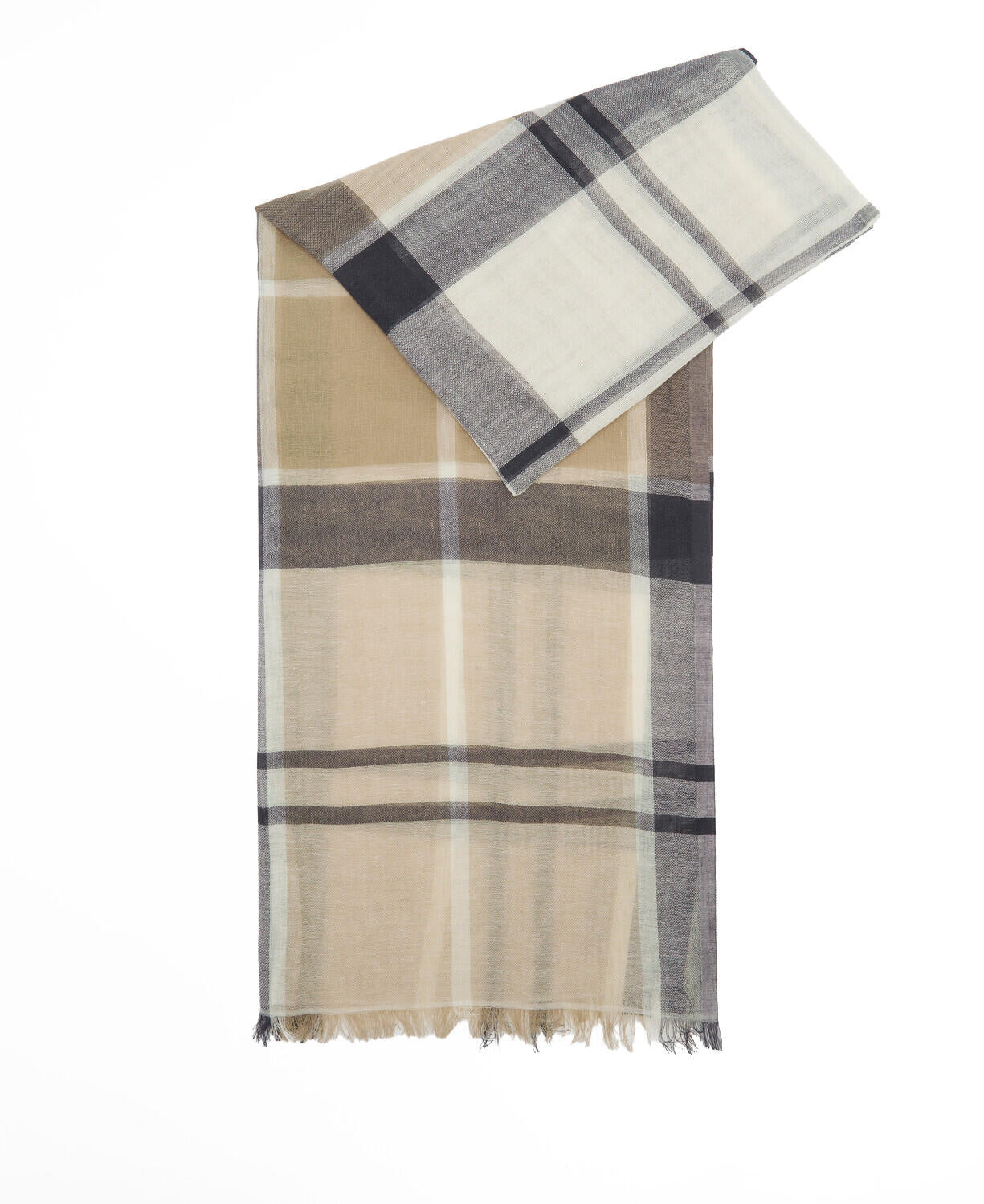 Schal ABIGAIL aus Baumwollmix - NY18-Navy - Blau