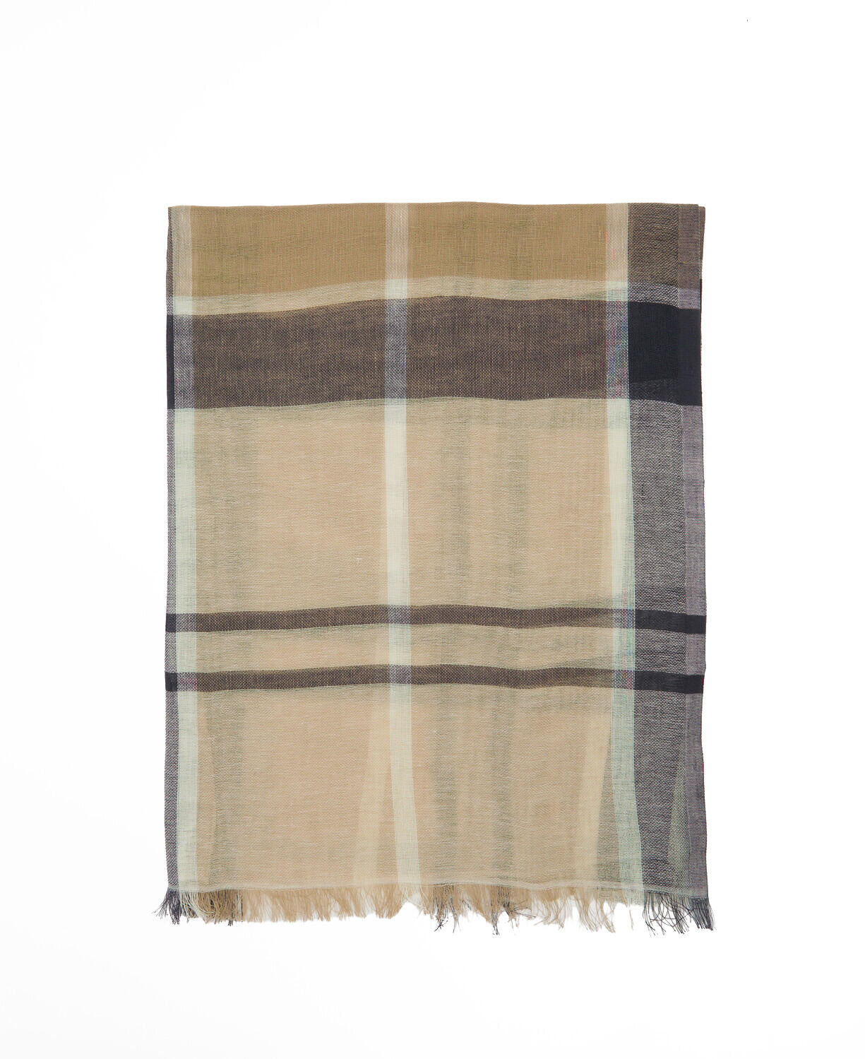 Schal ABIGAIL aus Baumwollmix - NY18-Navy - Blau