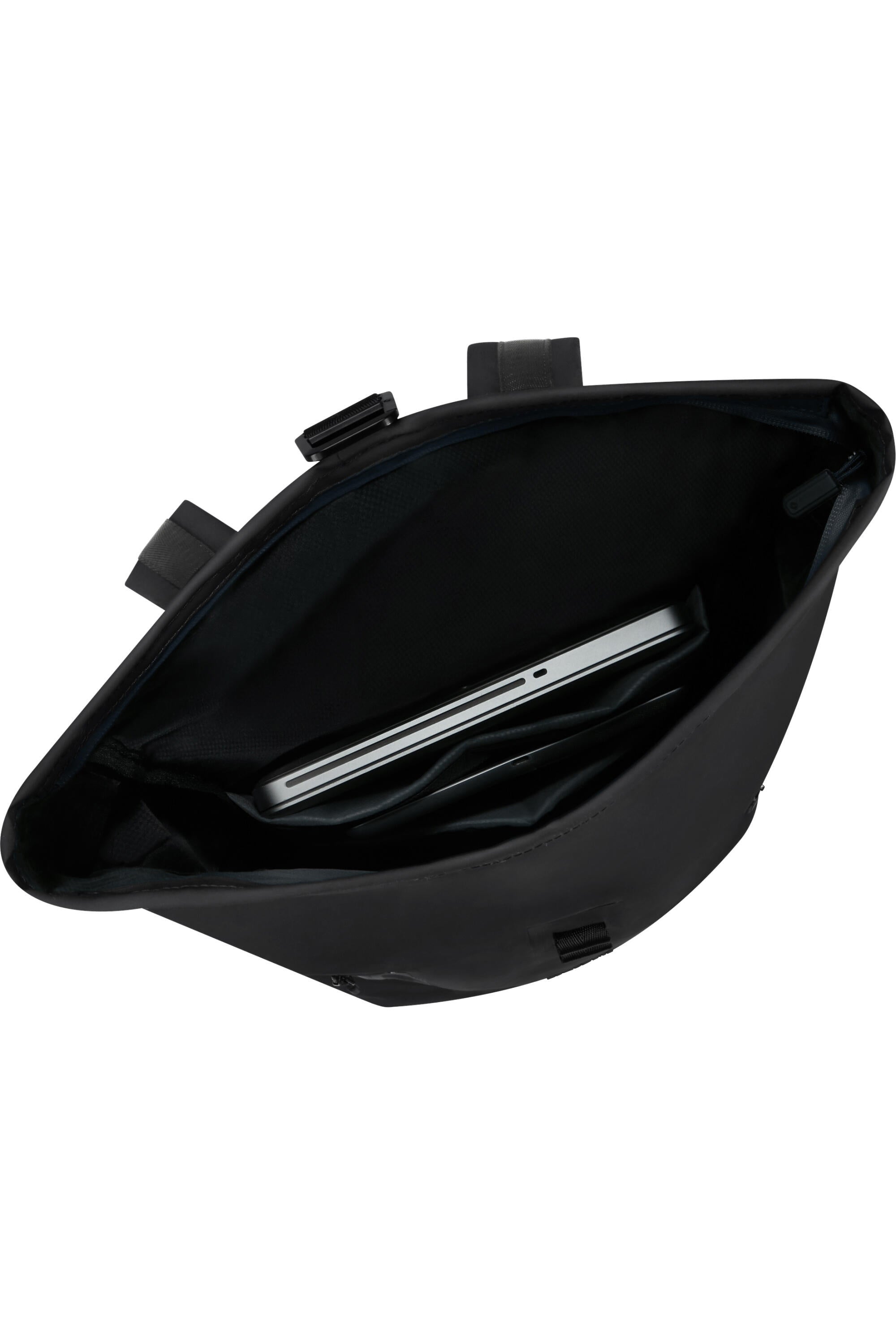 Rolltop-Rucksack COATIFY BIZ - 1041-BLACK - Schwarz