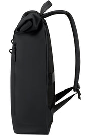Rolltop-Rucksack COATIFY BIZ - 1041-BLACK - Schwarz