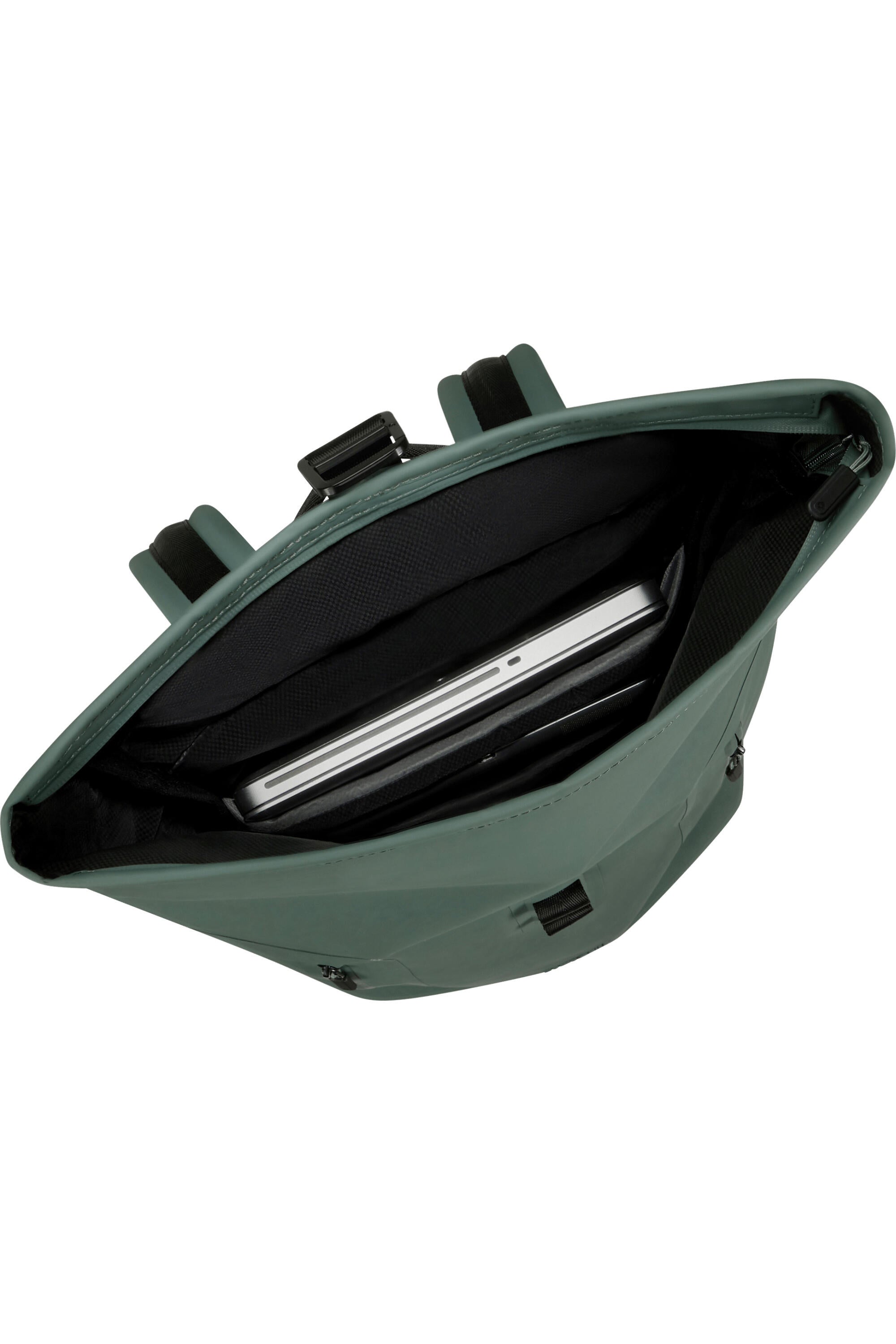 Rolltop-Rucksack COATIFY BIZ - 1388-GREEN - Grün