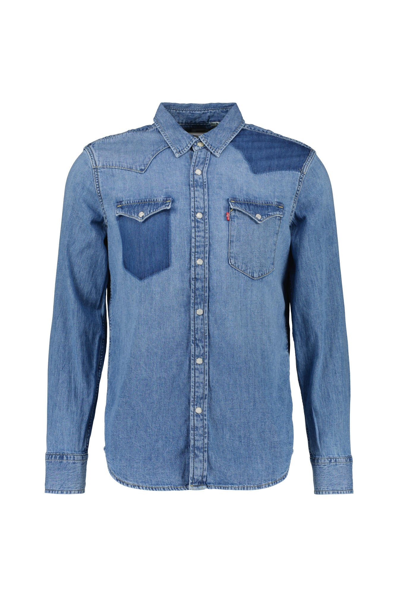 Jeanshemd Regular Fit - 37 - Blau
