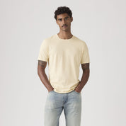 T-Shirt aus Baumwolle - 08 - Gelb