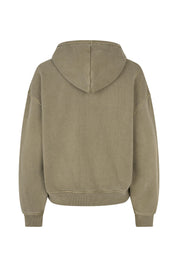 Sweatshirtjacke aus Baumwollmix - Vetiver - Grün