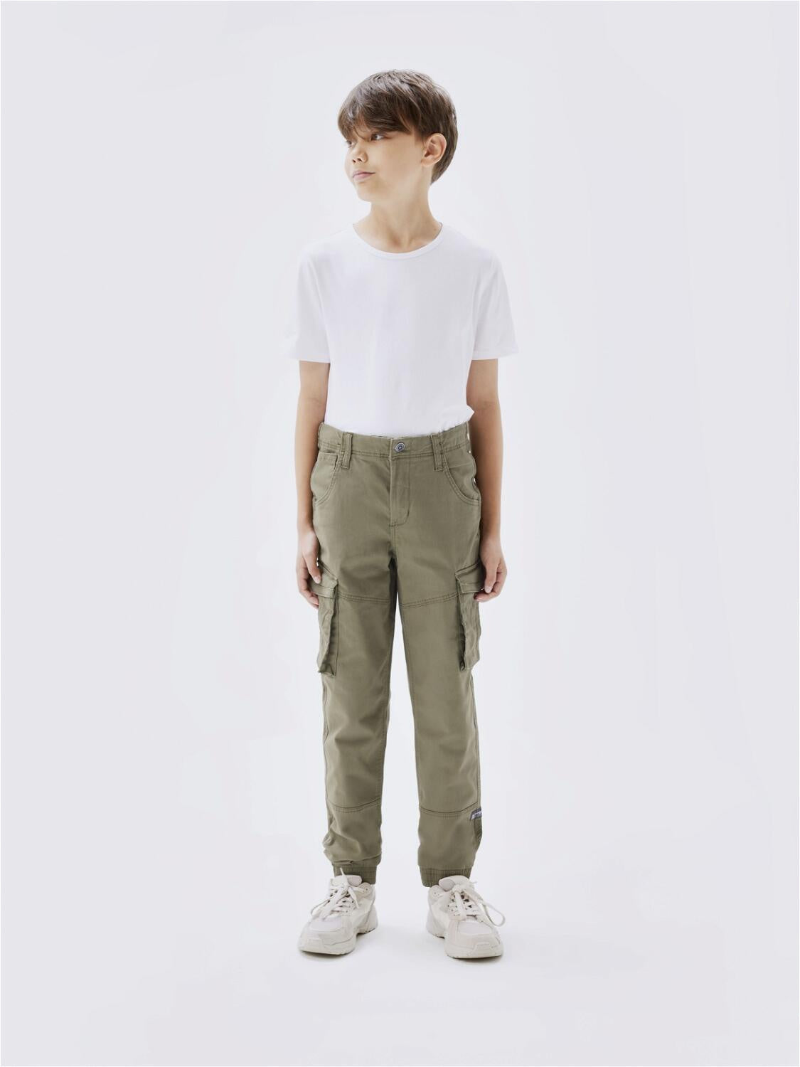 Cargohose Regular Fit - Deep Lichen Green - Khaki