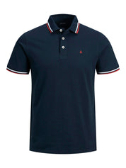Poloshirt aus Baumwolle - Navy Blazer/SLIM FIT - Blau