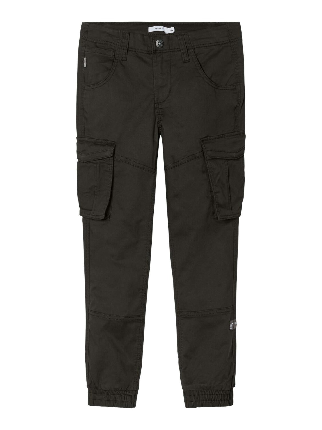 Cargohose Regular Fit - Black - Schwarz