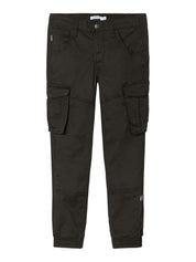 Cargohose Regular Fit - Black - Schwarz