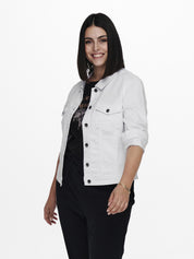 Jeansjacke WESPA aus Baumwolle - White - Weiß
