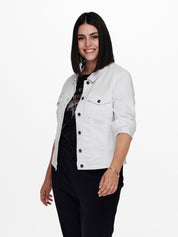 Jeansjacke WESPA aus Baumwolle - White - Weiß