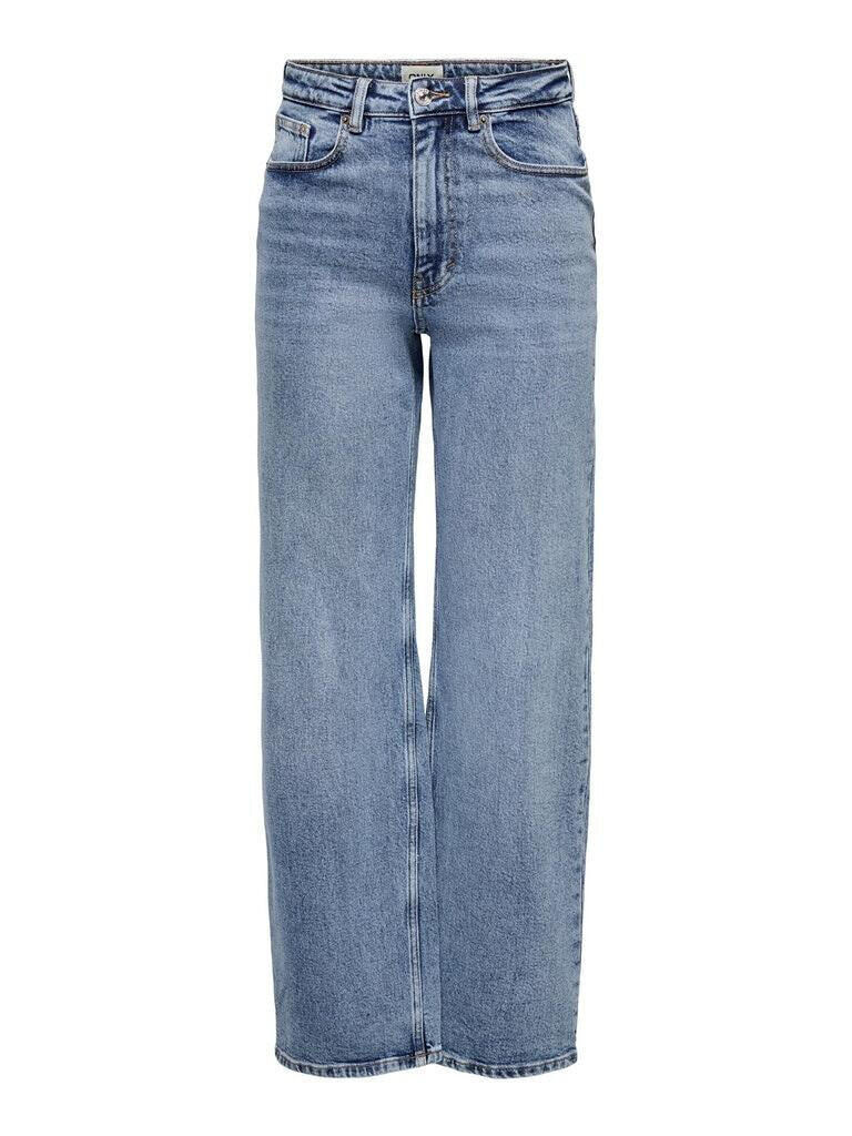 Jeans Wide Leg - Medium Blue Denim/NAS365 - Blau