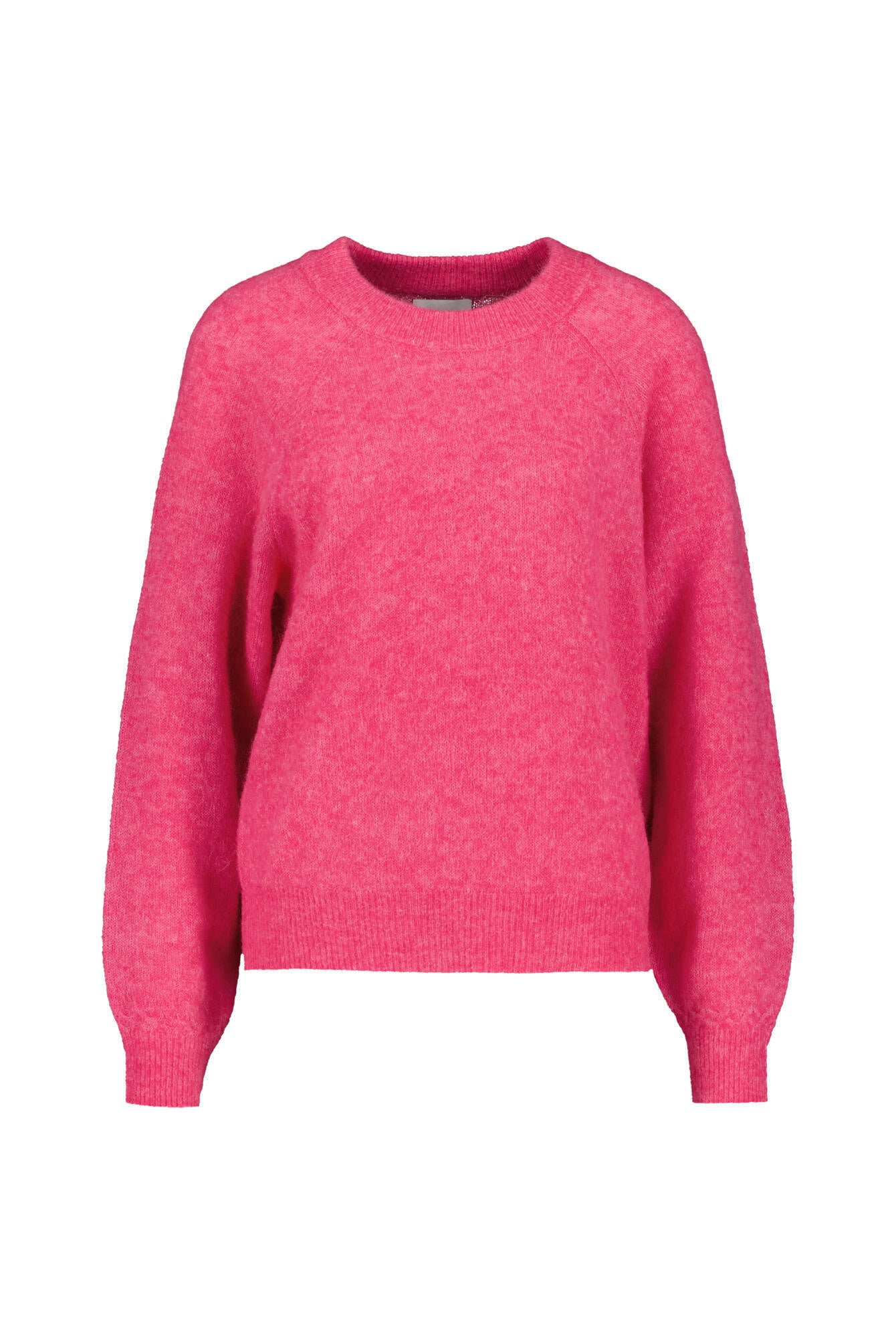 Strickpullover aus Wollmix - 2693 - Pink