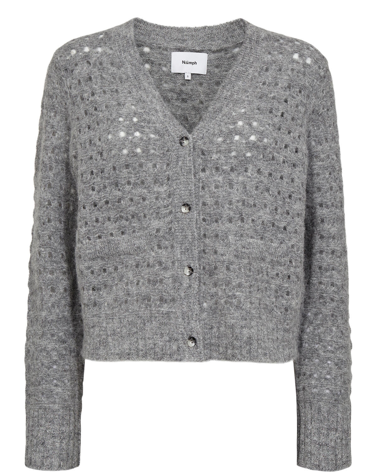 Cardigan aus Woll-Mix - 0517 - Grau