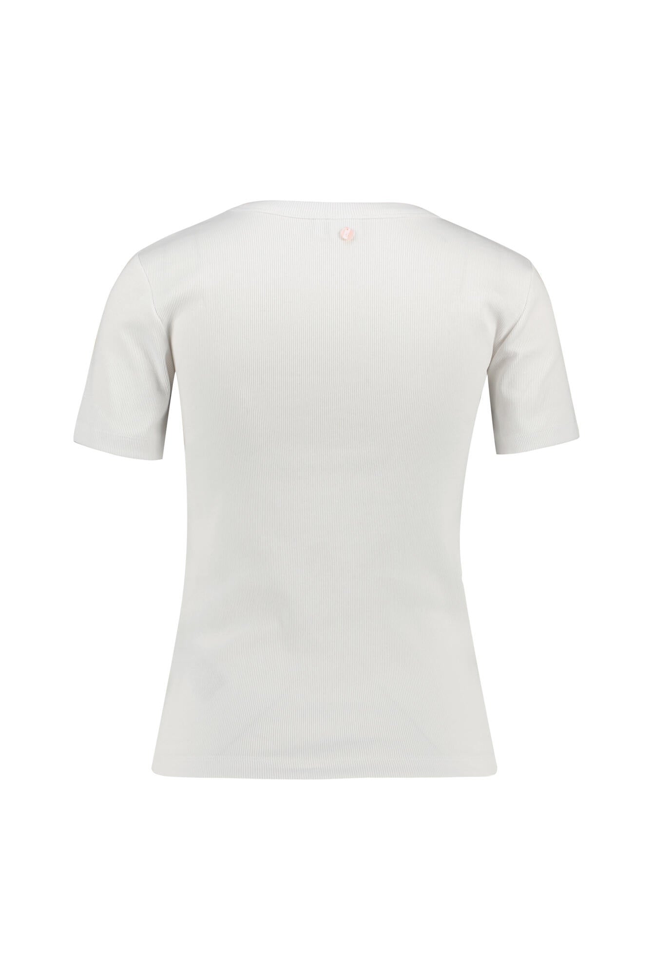 T-Shirt cropped aus Bio-Baumwolle - 9000 - Weiß