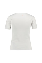 T-Shirt cropped aus Bio-Baumwolle - 9000 - Weiß