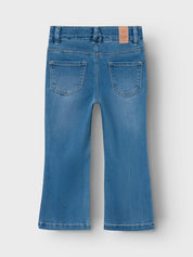 Bootcut Jeans - Light Blue Denim - Blau