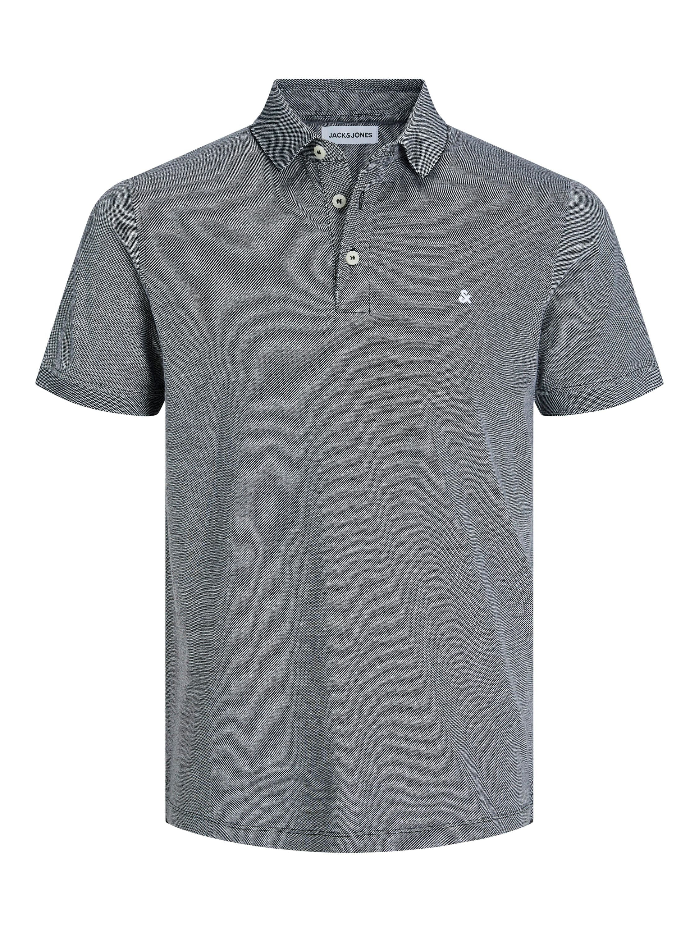 Poloshirt aus Baumwolle - Anthracite/Classic - Grau