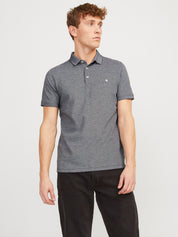 Poloshirt aus Baumwolle - Anthracite/Classic - Grau