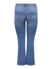 Jeans SALLY Flared Fit - Medium Blue Denim - Blau