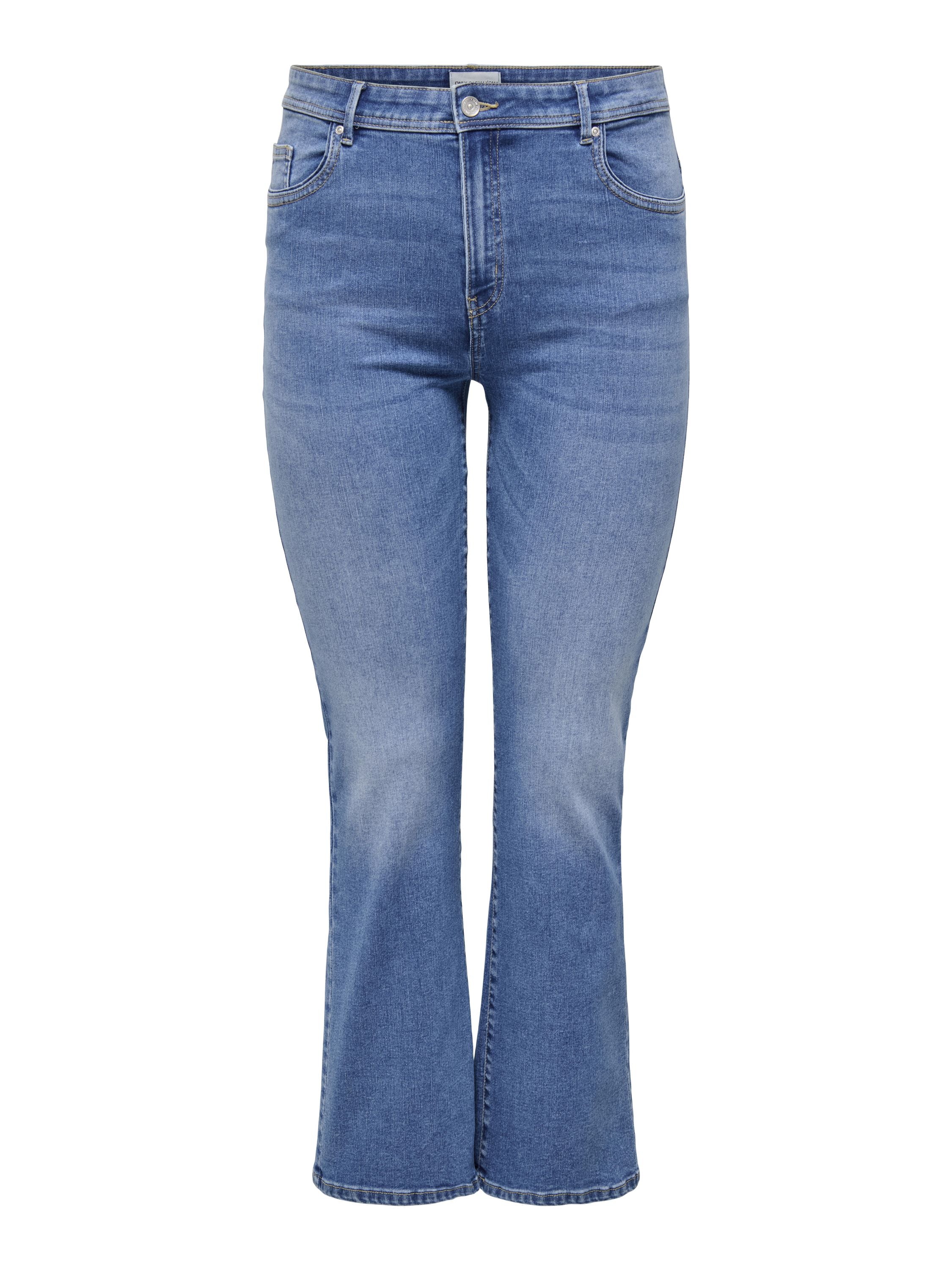 Jeans SALLY Flared Fit - Medium Blue Denim - Blau