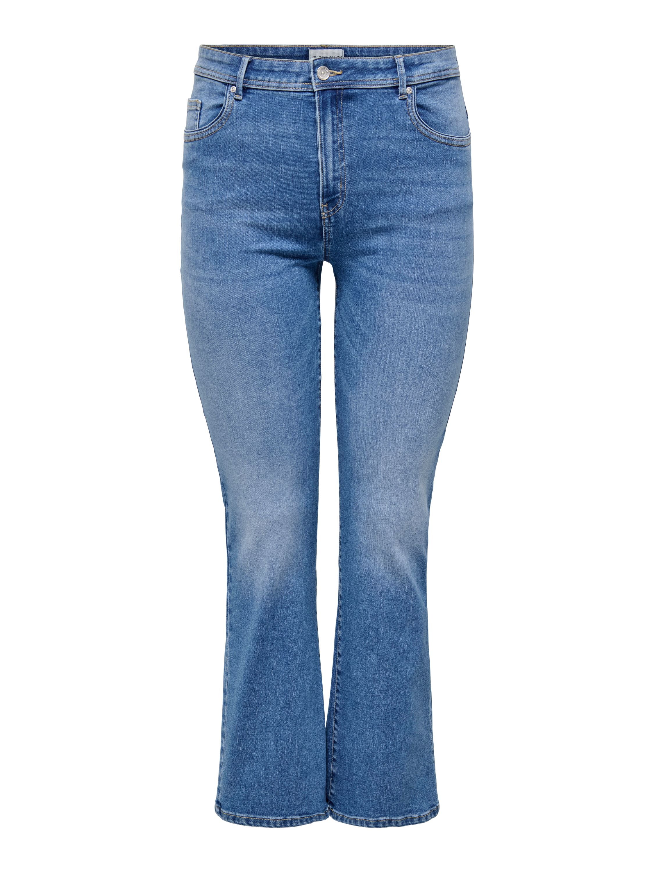 Jeans SALLY Flared Fit - Medium Blue Denim - Blau