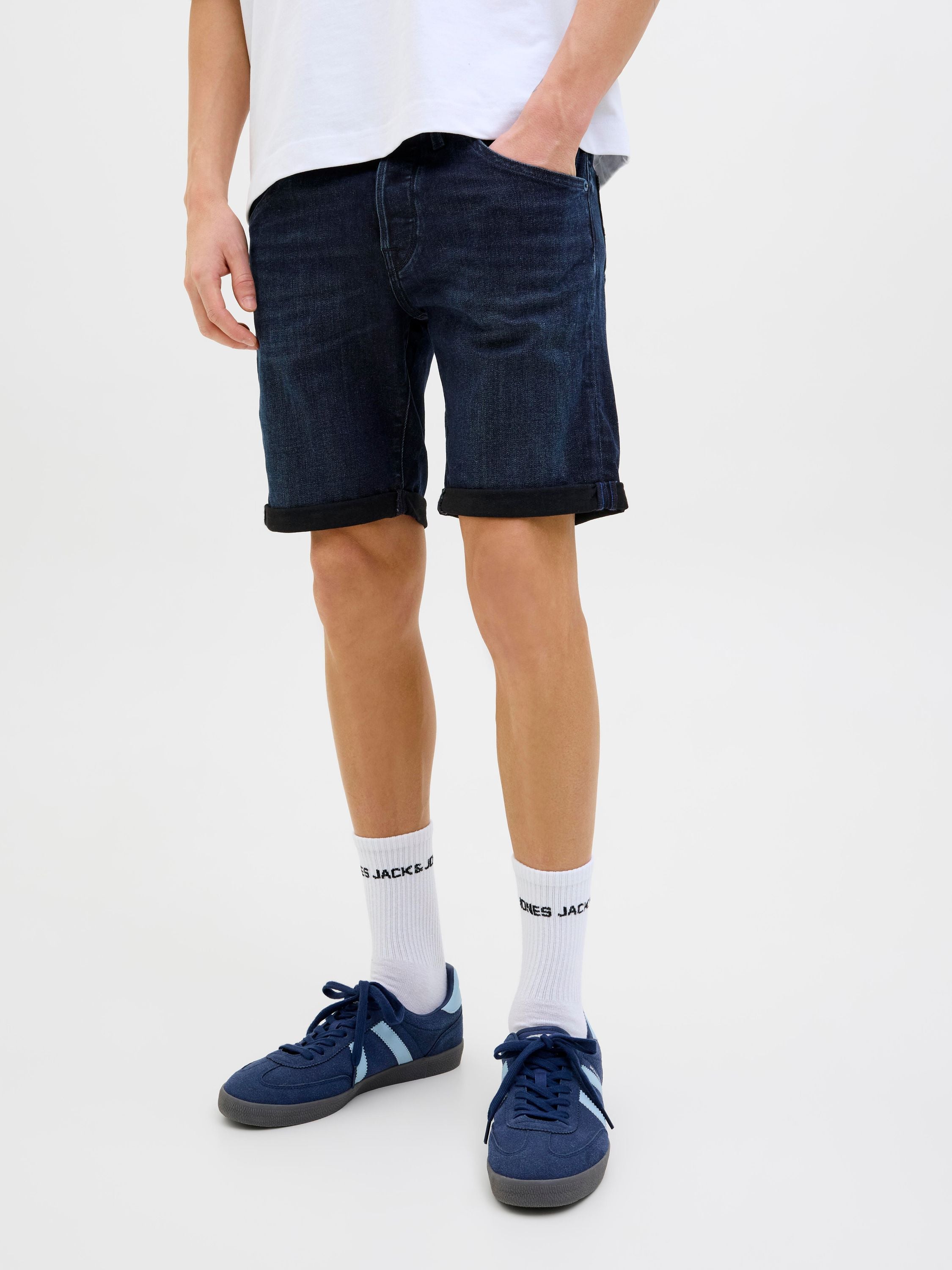 Shorts Regular Fit - Blue Denim/AM 316