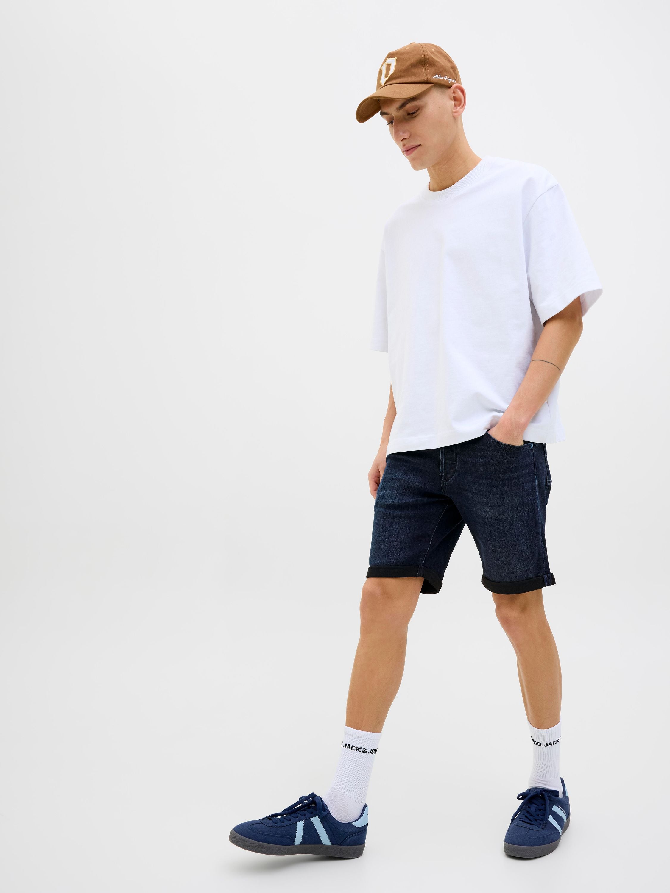 Shorts Regular Fit - Blue Denim/AM 316
