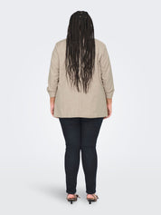 Blazer CARELLY - White Pepper/Melange - Grau