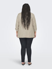 Blazer CARELLY - White Pepper/Melange - Grau