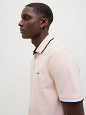 Poloshirt aus Baumwolle - Peach Parfait/PLAY - Rosa