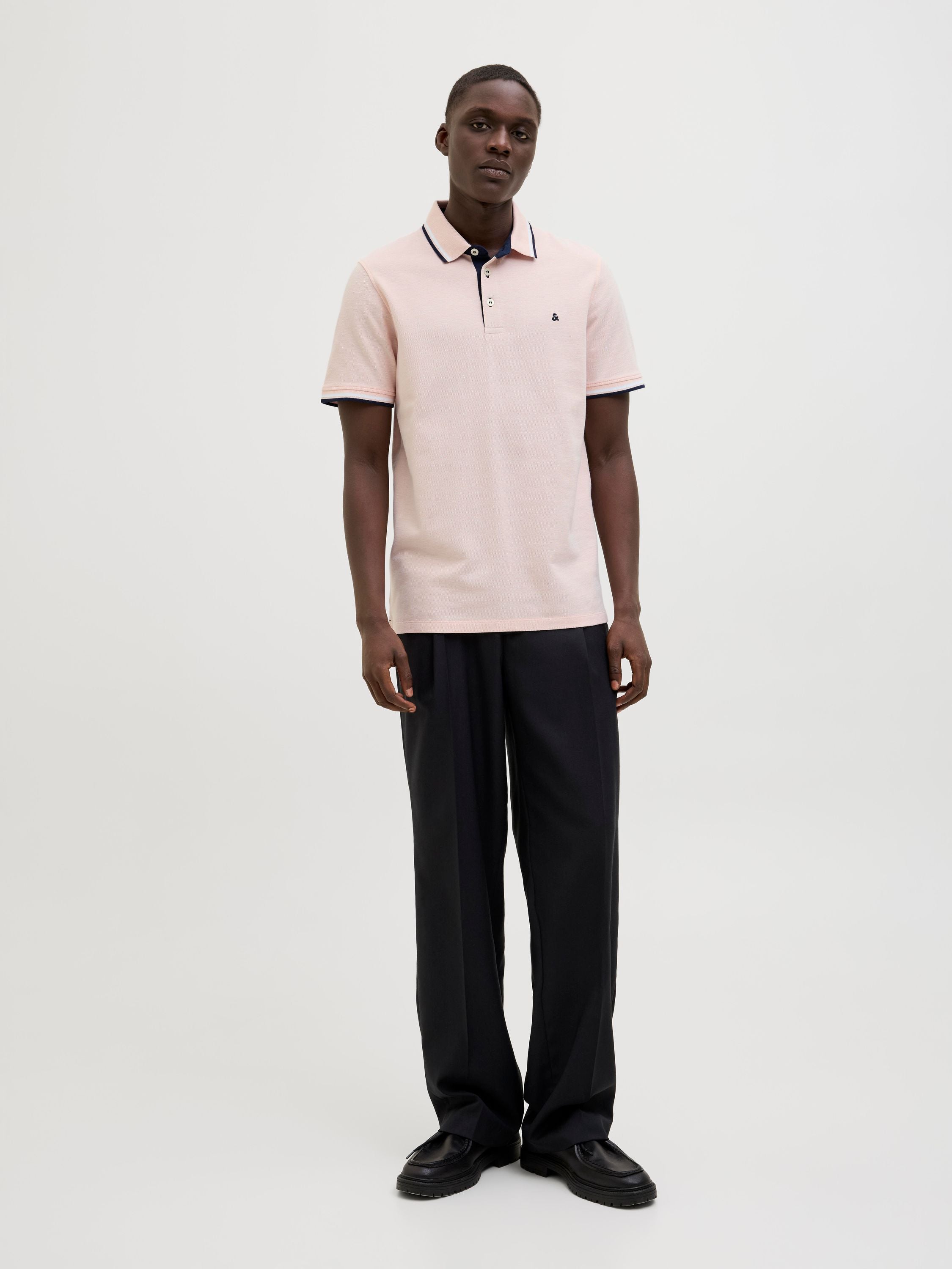Poloshirt aus Baumwolle - Peach Parfait/PLAY - Rosa