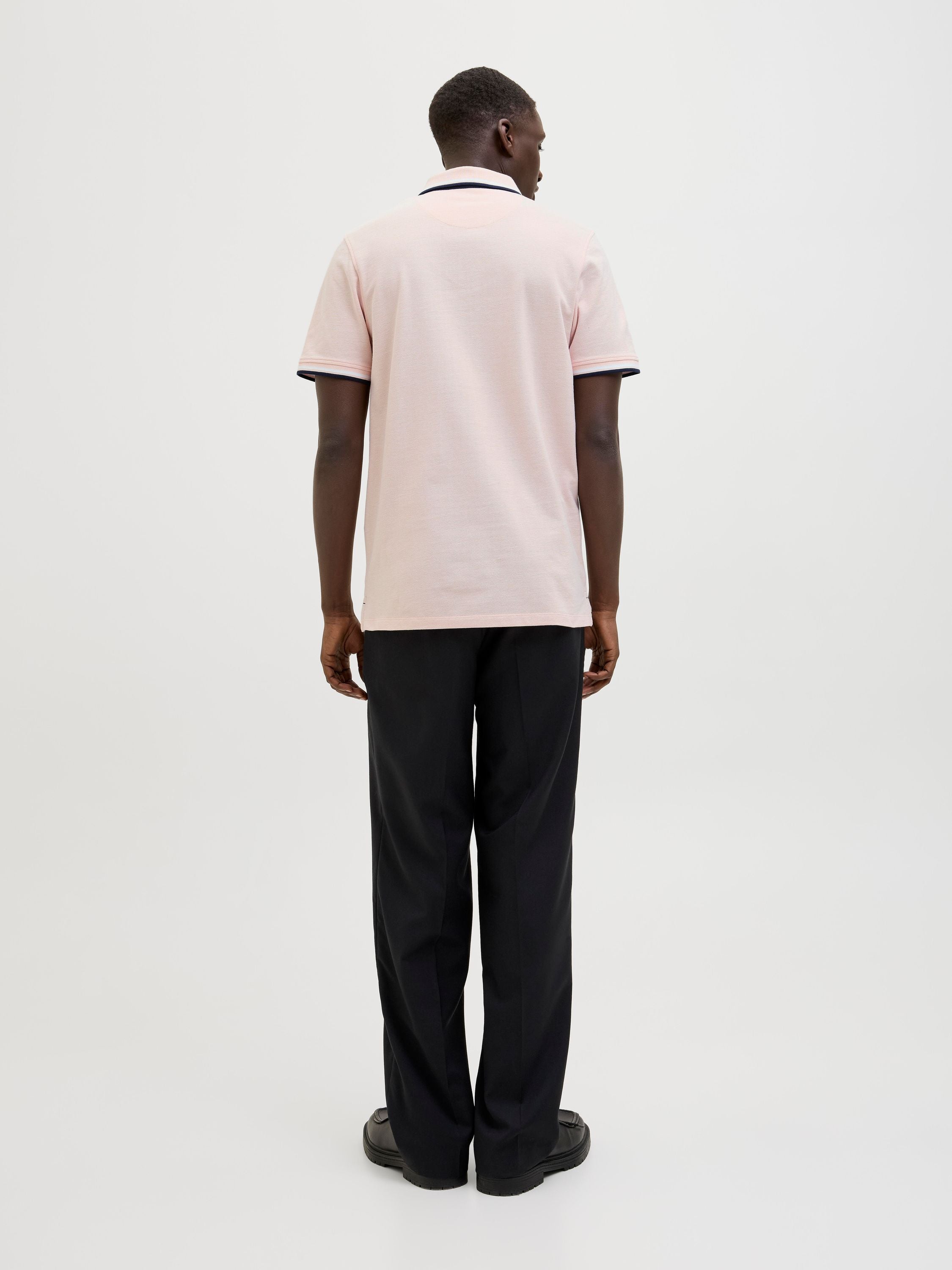 Poloshirt aus Baumwolle - Peach Parfait/PLAY - Rosa