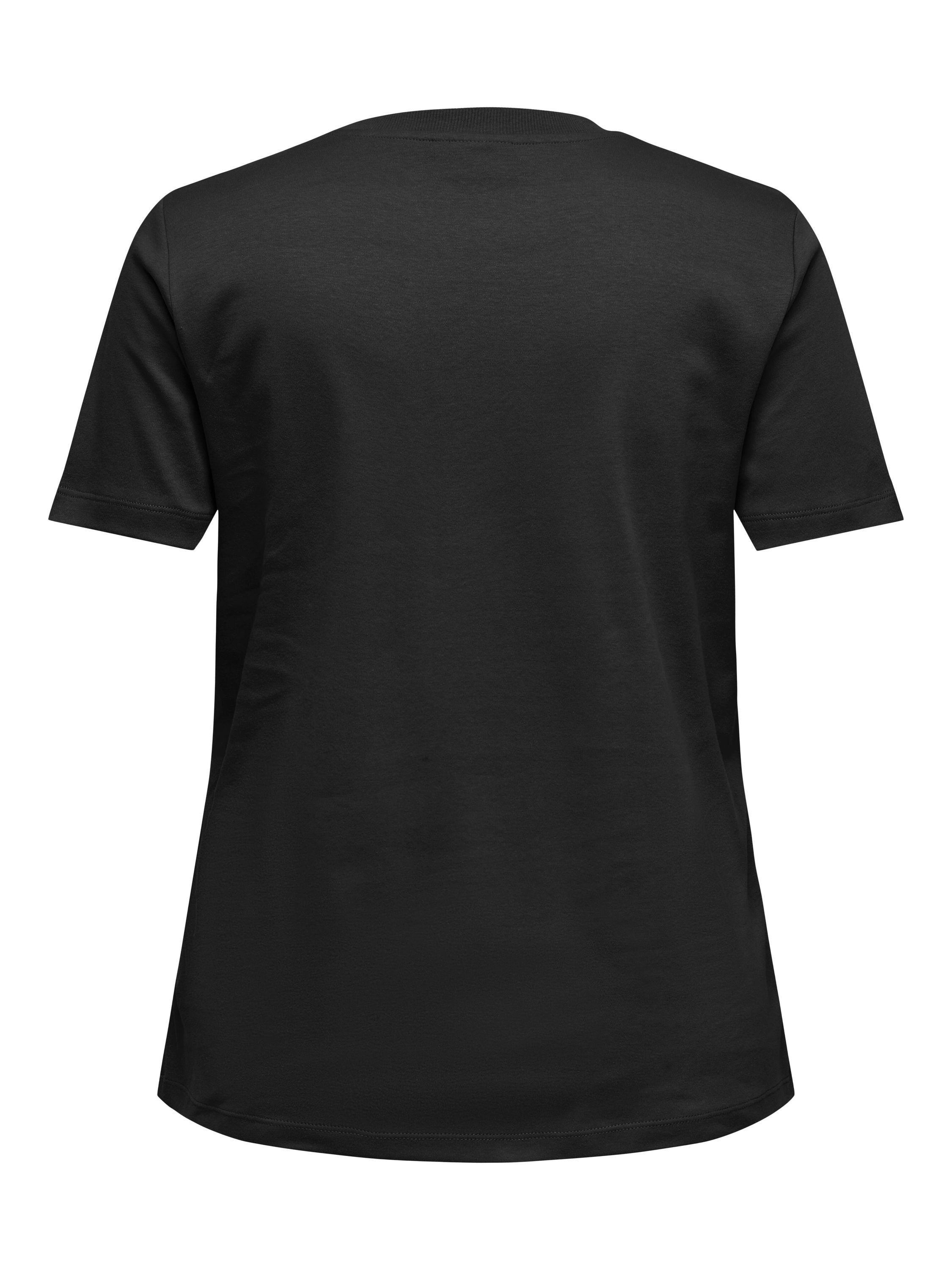 T-Shirt JEN aus Baumwolle - Black - Schwarz