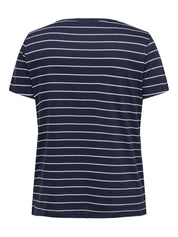 T-Shirt - Night Sky/Cloud dancer (Nadia) - Blau