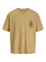 T-Shirt aus Baumwolle - Moonstone - Gelb