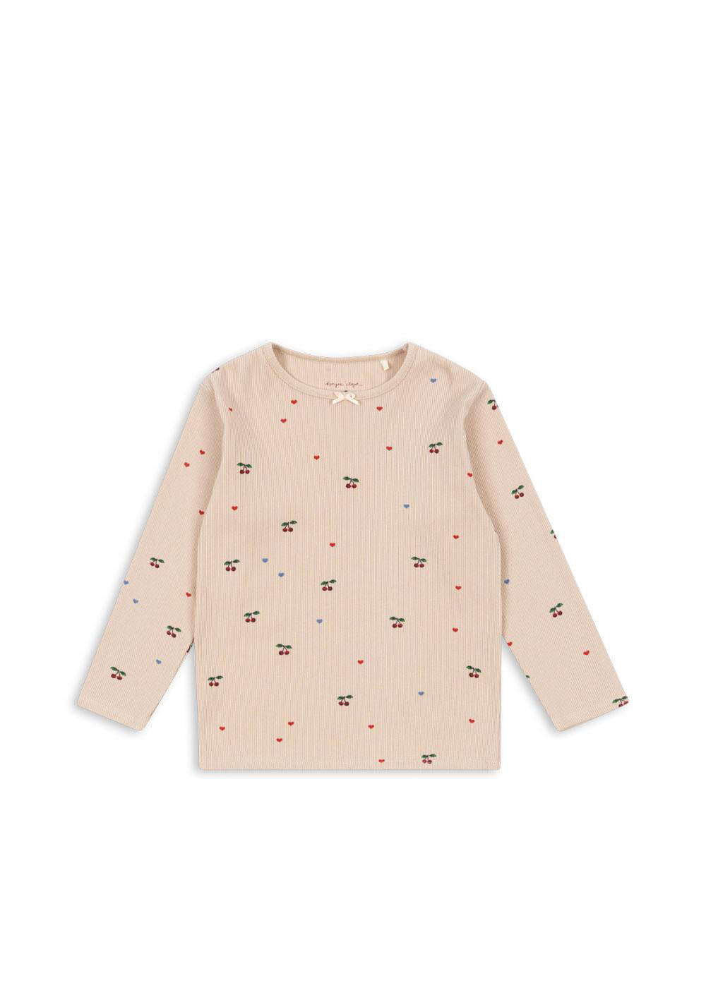 Langarmshirt ELLA aus Bio-Baumwolle - CHERRY COEUR BLUSH - Rosa