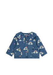 Jeansbluse MAGOT - RAINBOW - Blau